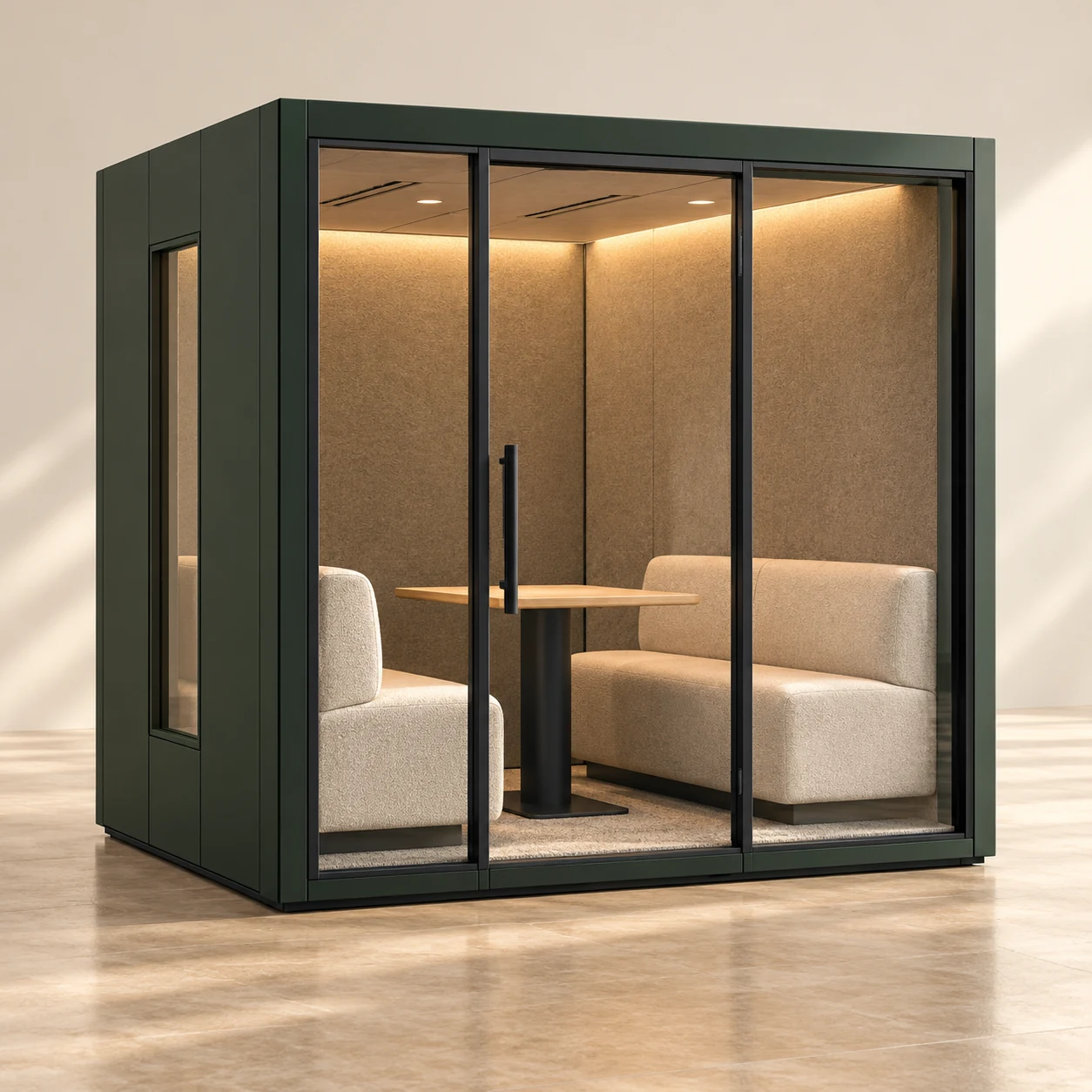 Concepto de cabina de oficina Duo